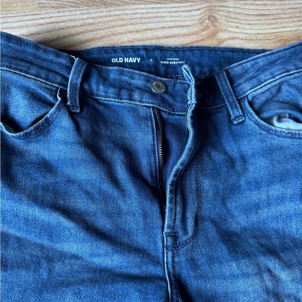 Old Navy Women’s Blue Straight Jeans